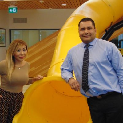 slide at ronald mcdonald house